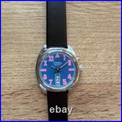 NOS Very Rare Watch Slava Watermelon Pink 2428 Slava California Made in USSR