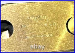 NOS Yale Super Pin Tumbler Brass Padlock with 2 BLANK keys Vintage Very Rare Opp