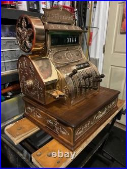 National Cash Register Very Rare model 188 NCR Lever Beautiful Register