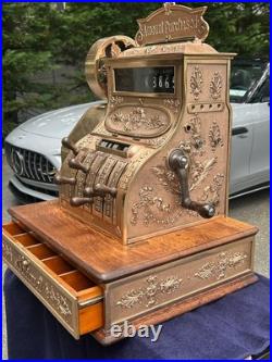 National Cash Register Very Rare model 188 NCR Lever Beautiful Register