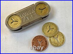 New York City 1953 Small Subway Tokens VERY RARE COPPER NOT BRASS