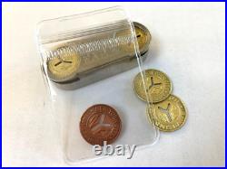 New York City 1953 Small Subway Tokens VERY RARE COPPER NOT BRASS