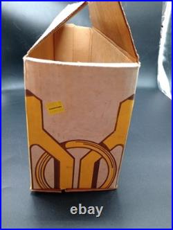 New in Box Westlock Front Door Knob Set Mid Century Brass Hardware Very Rare