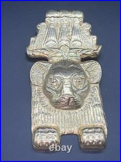 Nubian Apedemak Brass Pendant Very Rare