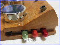 OMEGA oil cup oiler with Dumont brass tweezers Watch repair tools Very Rare