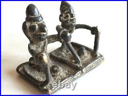 Old Very Rare Handmade Brass Religious South Gods Figurine Statue Collectible
