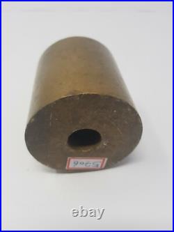 Old brass heavy and rare shape weight measuring scale very unusual 2 KG NH5706