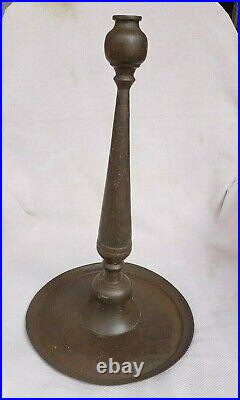 Original 1850's Old Antique Vintage Very Rare Brass Oil Lamp / Diya, Rich Patent