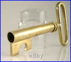 Original 1938 Carl AUBOCK Corkscrew KEY very rare WW2 version! Brass Bronze cork