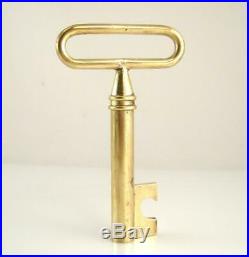 Original 1938 Carl AUBOCK Corkscrew KEY very rare WW2 version! Brass Bronze cork
