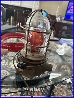 Original Aluminium and brass (Lovell) Passage Light VERY RARE&OLD Ship Maritime