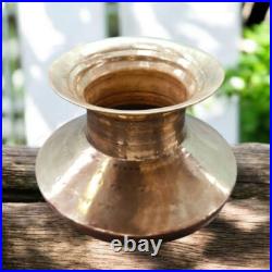 Original Antique Pure Brass Very Rare Beautiful Shape Multipurpose Water Pot