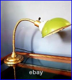 Original Art Deco 1930s. Desk lamp. Very Rare. Industrial. Edwardian