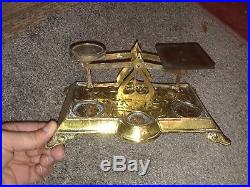 Original H Potter Apothecary Shop Ornate Brass Scale Prop Very Unique And Rare