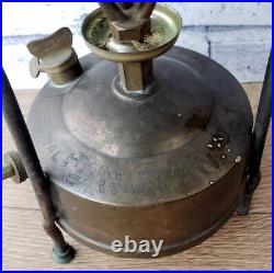 Original NUTAN No. 1 Collectible Vintage Very Rare Antique Kerosene Brass Stove