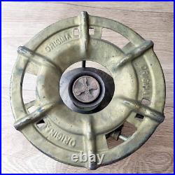 Original NUTAN No. 1 Collectible Vintage Very Rare Antique Kerosene Brass Stove