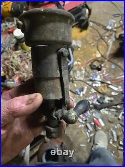 Original Natural Gas Yard Light. Antique very rare