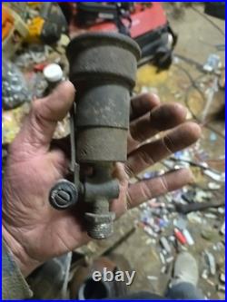 Original Natural Gas Yard Light. Antique very rare