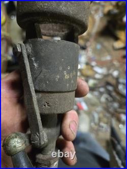 Original Natural Gas Yard Light. Antique very rare