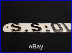 Original S. S. Olympic Brass Lifeboat Plaque Very Rare
