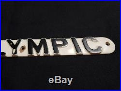 Original S. S. Olympic Brass Lifeboat Plaque Very Rare