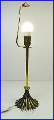 Original Very Rare MID Century Brass Desk Lamp By Richard Rohac Austria 1950