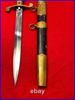 Original Very Rare Soviet Air Force Officers Dagger witch Scabbard 57