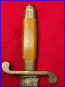 Original Very Rare Soviet Air Force Officers Dagger witch Scabbard 57