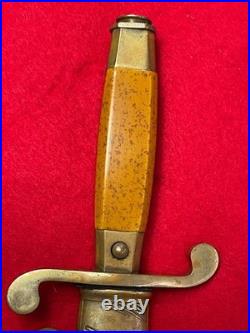 Original Very Rare Soviet Air Force Officers Dagger witch Scabbard 57