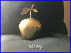 Original Vintage 1971 The Beatles Brass Apple Very Rare