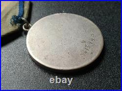 Original Ww2 Soviet Ussr Medal For Bravery (honor, Valor) #13,449, Very Rare