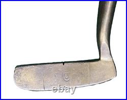 Otey Crisman 22H Brass Napa Blade Putter Selma ALA Hickory 35 RH Very Rare Club
