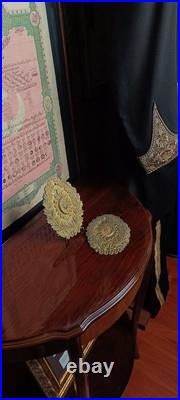 Ottoman Turkish Turkey Military Brass Plaque Very Rare Item Look Details Lot 11