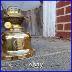 PALMER/PALMER'S FAMOUS VERY RARE ANTIQUE  Brass Table lamp UNUSED