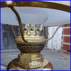 PALMER/PALMER'S FAMOUS VERY RARE ANTIQUE  Brass Table lamp UNUSED