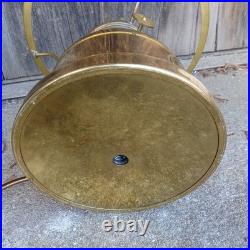 PALMER/PALMER'S FAMOUS VERY RARE ANTIQUE  Brass Table lamp UNUSED