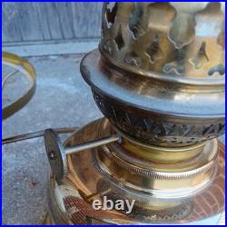 PALMER/PALMER'S FAMOUS VERY RARE ANTIQUE  Brass Table lamp UNUSED