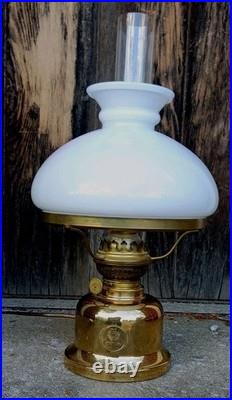 PALMER/PALMER'S FAMOUS VERY RARE ANTIQUE  Brass Table lamp UNUSED
