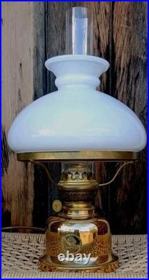 PALMER/PALMER'S FAMOUS VERY RARE ANTIQUE  Brass Table lamp UNUSED