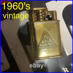 POPEYE solid brass 1960 vintage oil lighter, very rare