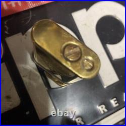 POPEYE solid brass 60's vintage oil lighter, very rare