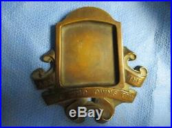 Packard Bronze/Brass Early Dealer Ash Tray, Solid and Heavy- Very Rare- 6 1/4