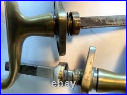 Pair of Brass Bale door handles Model T Ford closed cars. Very rare parts