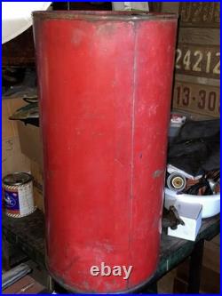 Pate Motor Oil Vtg Shop Container 1930s 40s Very Rare 15 Gallon Brass Milwaukee