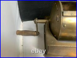 Perfection Coffee Roaster Brass finish Antique Very Rare
