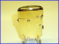 Perfecto Semi-automatic Imperator Brass Petrol Wick Lighter Briquet -very Rare