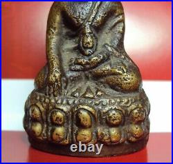 Phra Kring Small Buddha Brass Status Very Rare