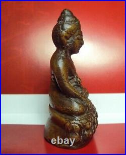 Phra Kring Small Buddha Brass Status Very Rare