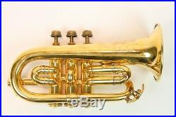 Piccolo Mahillon model 521 from 1931 Gold plated in Bb tuning Very rare