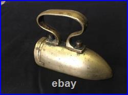 Primative Brass German Sad Iron Mid 1800's Hand Made (Very Rare)